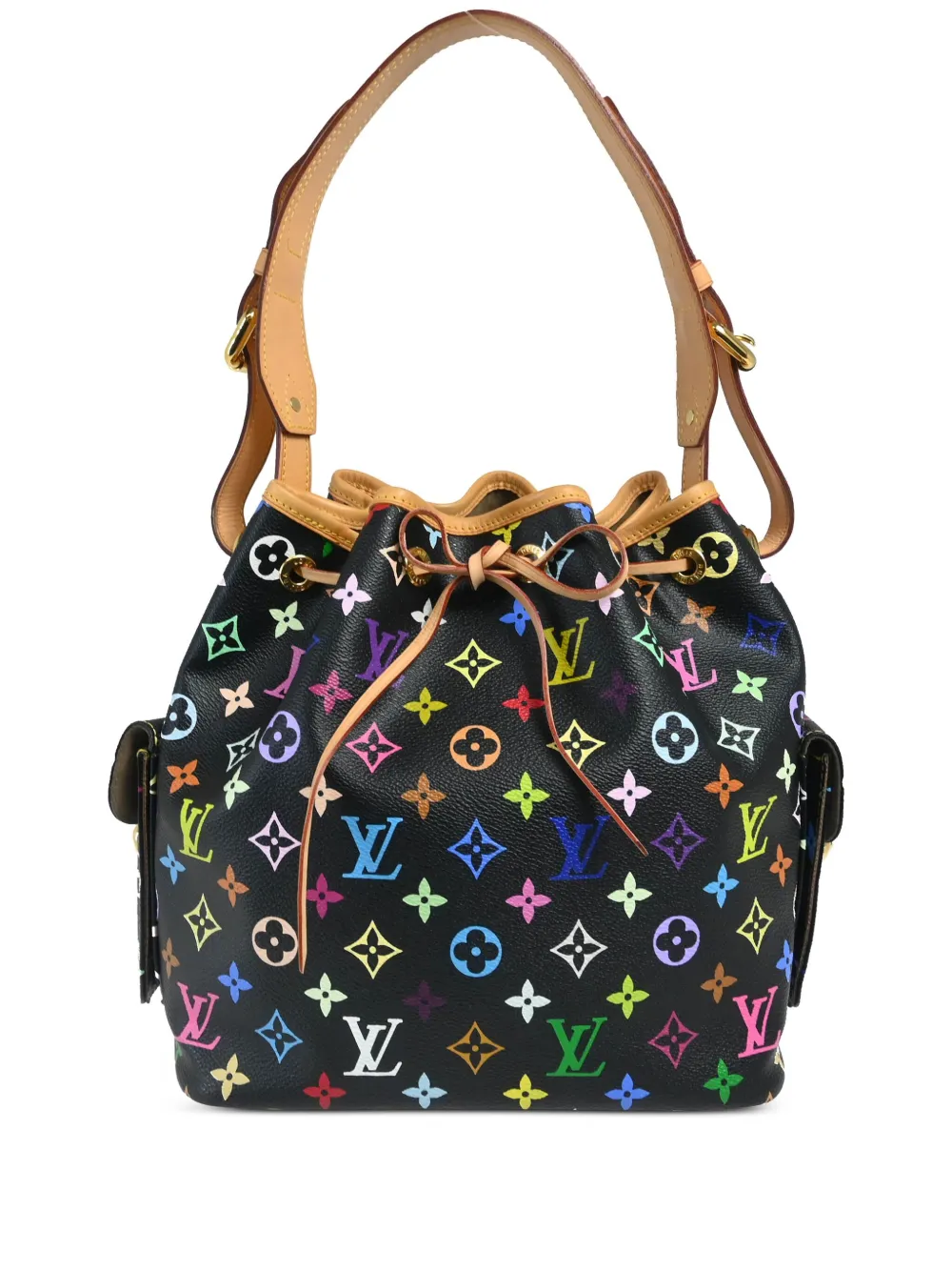 Louis Vuitton Pre-Owned 2012s Petite Noe bucket bag – Black