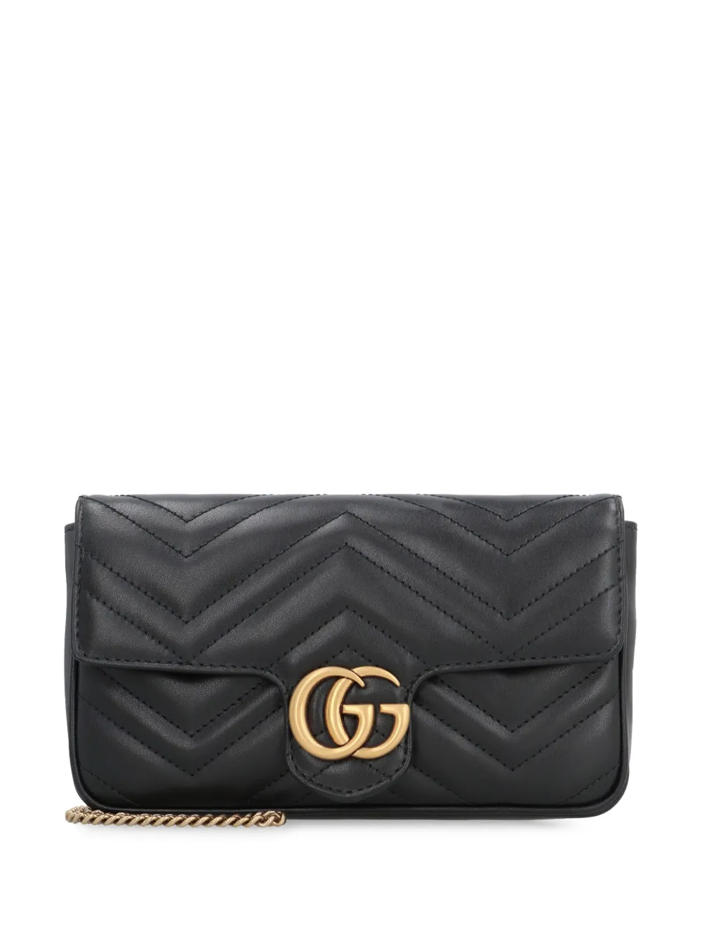 Gucci mini GG Marmont cross body bag | Black | Image 1