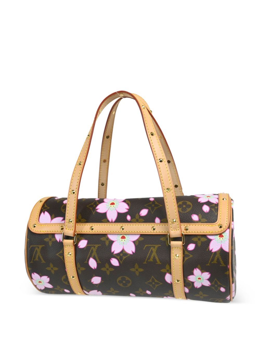 Louis Vuitton Pre-Owned x Takashi Murakami 2003 Papillon handtas - Bruin