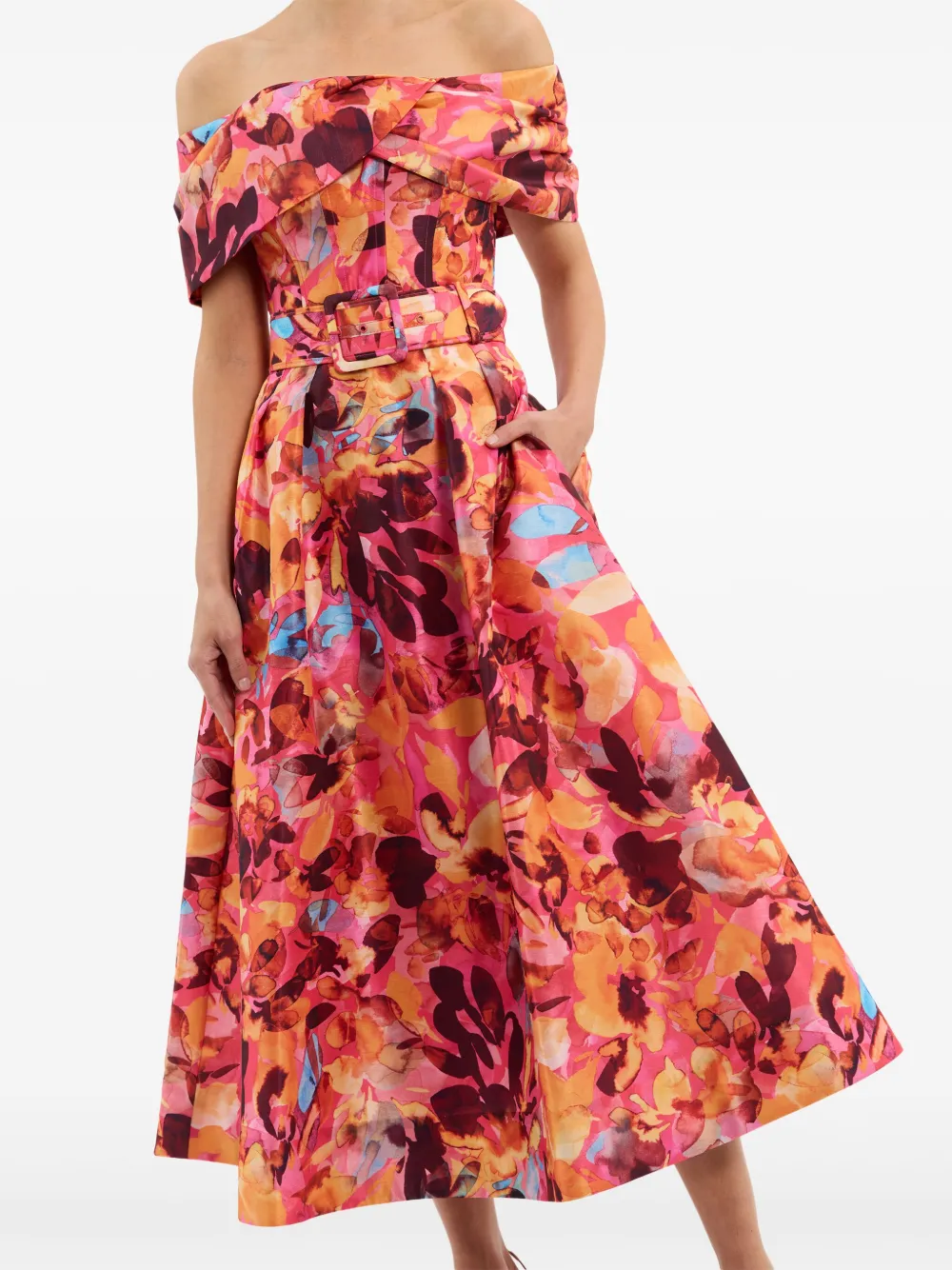 Rebecca Vallance Gardenia jurk Roze