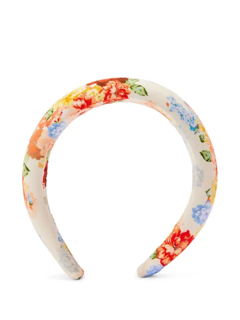 MARLO floral-jacquard head band