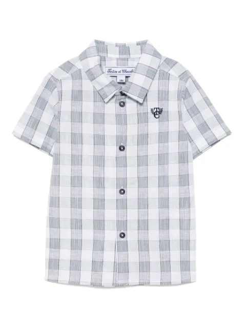 Tartine Et Chocolat checked shirt
