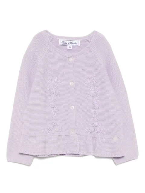 Tartine Et Chocolat embroidered cardigan