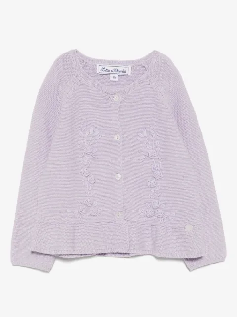 Tartine Et Chocolat embroidered cardigan