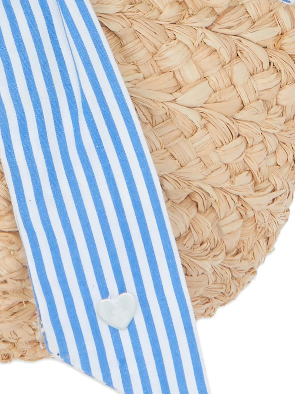 Tartine Et Chocolat raffia changing bag | Image 2