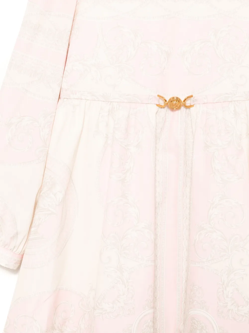 Versace Kids Jurk met print Roze