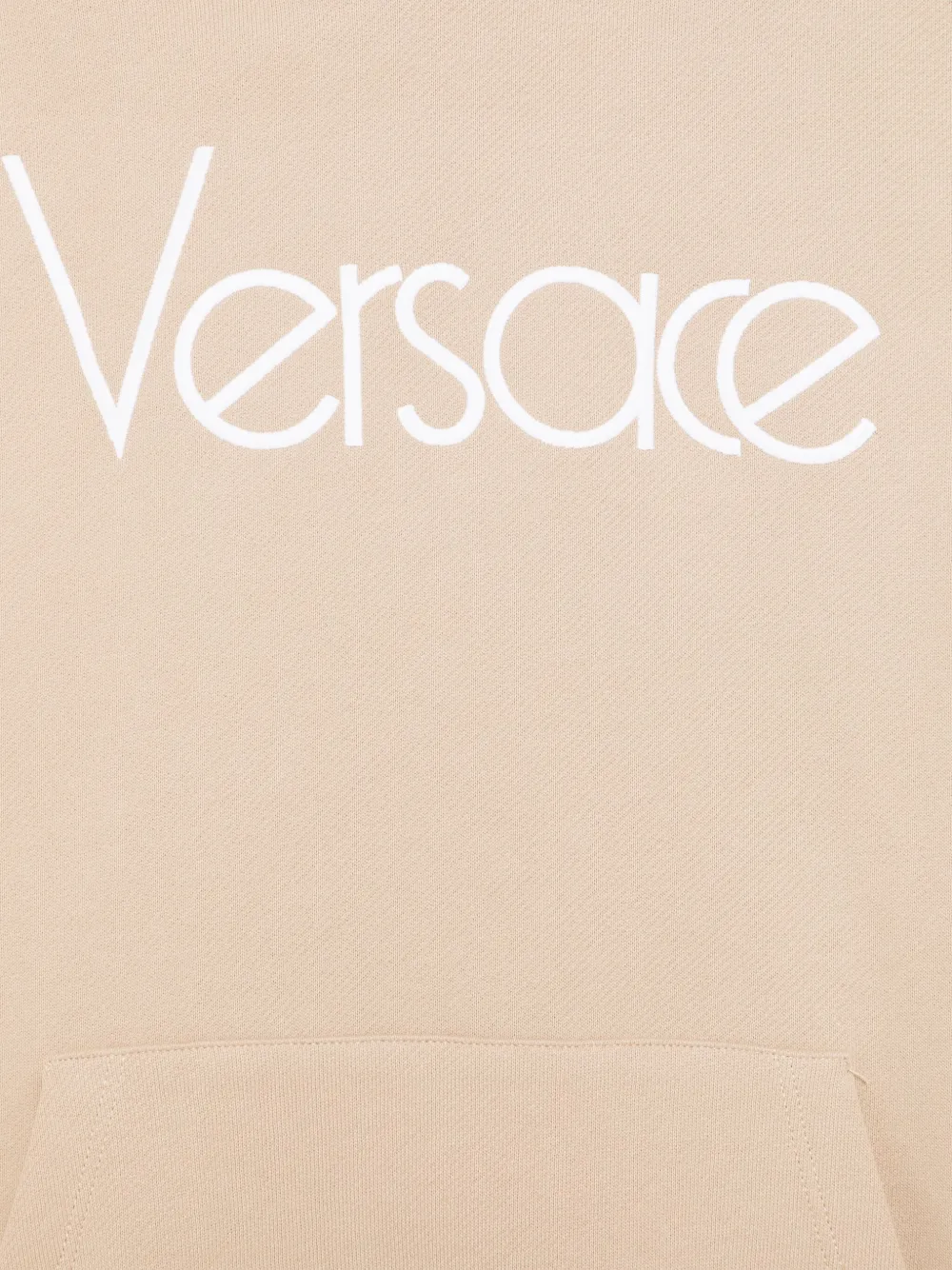 Versace Kids 1978 Re-Edition hoodie met logo Beige