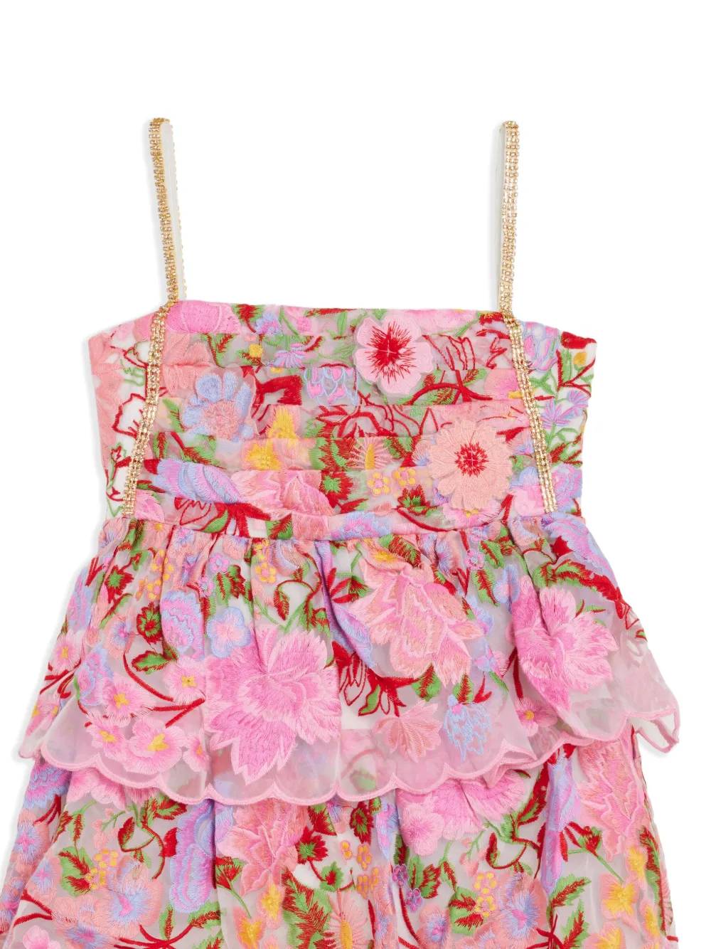 MARLO Glam maxi-jurk Roze