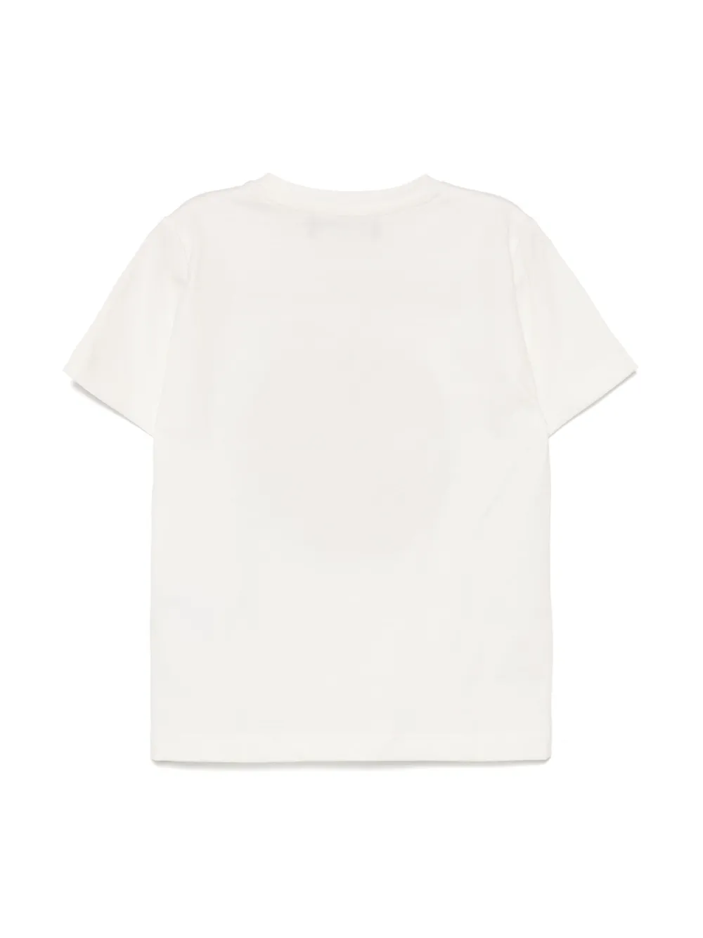 versacekids Versace Kids T-shirt met logoprint - Wit