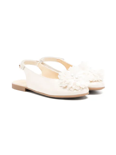 ANDANINES sandalias con perlas artificiales