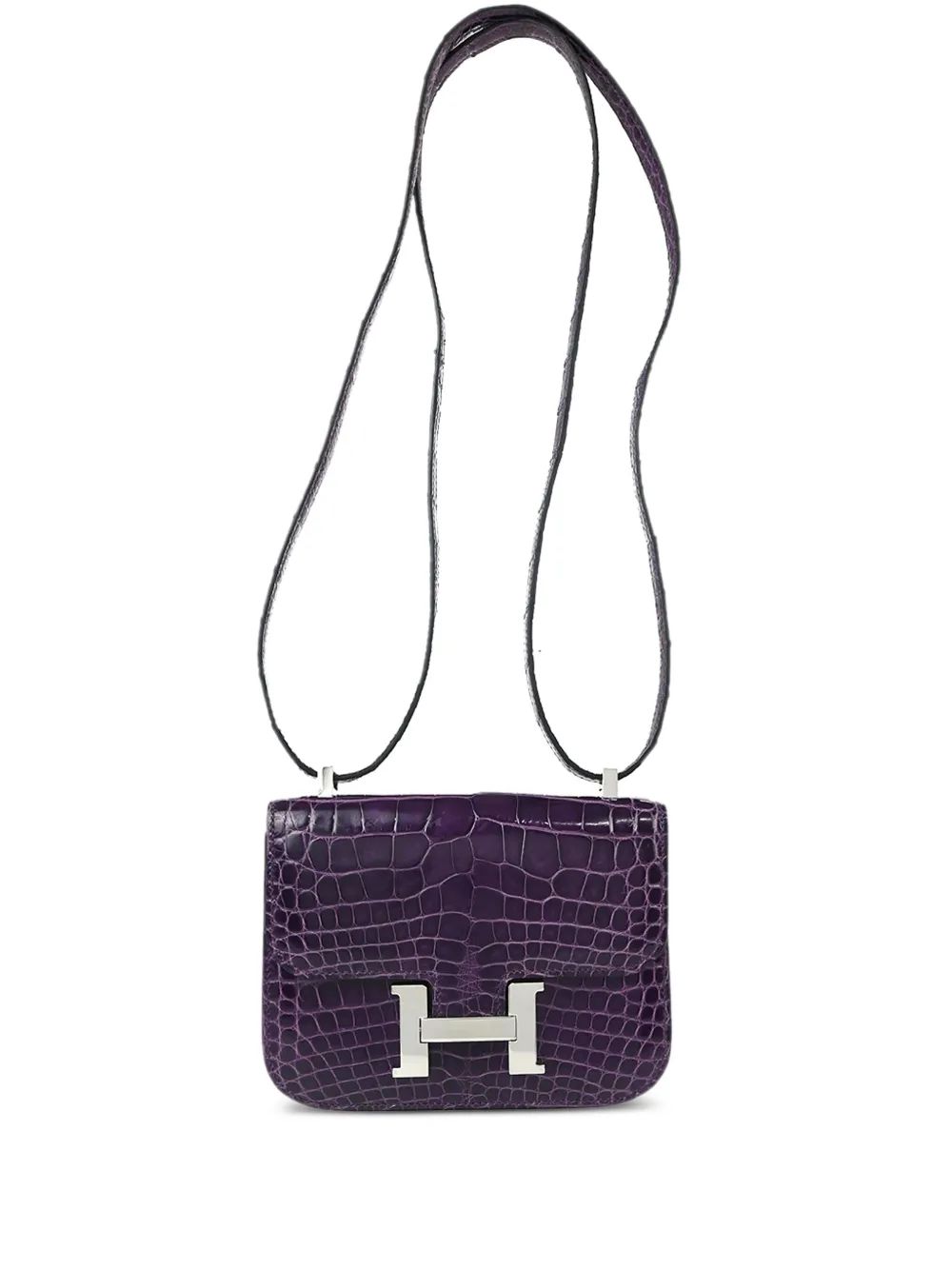 Hermès Pre-Owned 2010 コンスタンス 14 ショルダーバッグ - パープル Hermès Pre-Owned 2010 コンスタンス 14 ショルダーバッグ - パープル