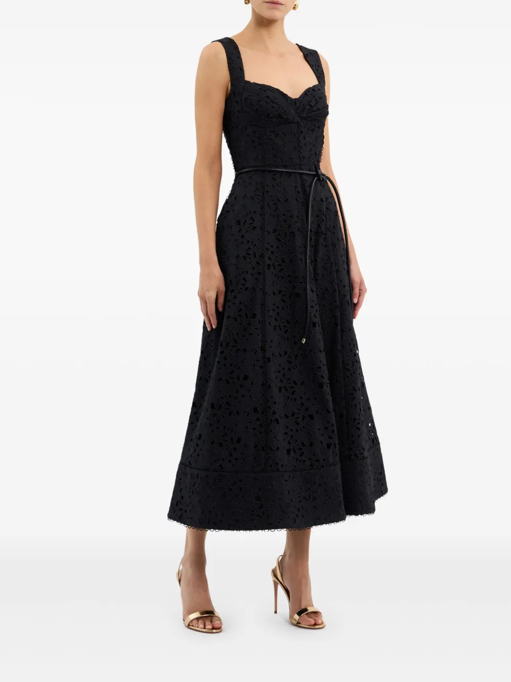 Rebecca Vallance Kitsu jurk Zwart