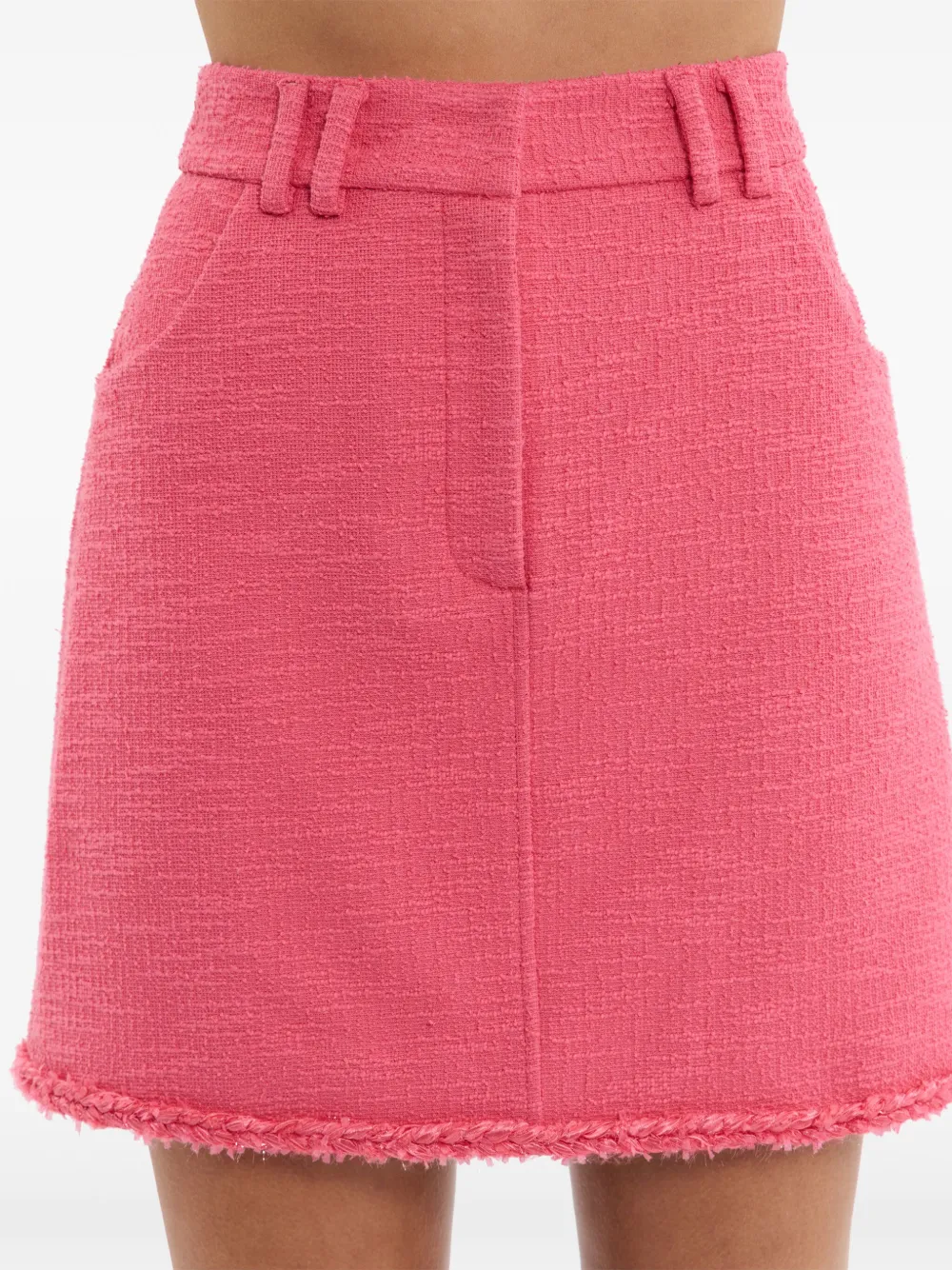 Rebecca Vallance Tweed mini-rok Roze