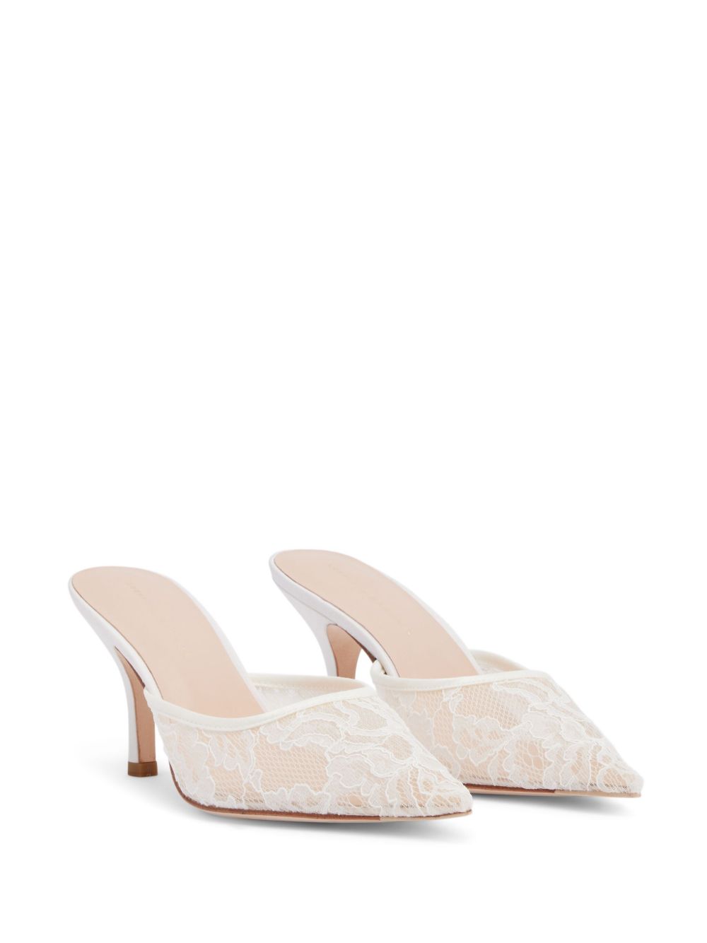 Loeffler Randall Layla mules - Wit