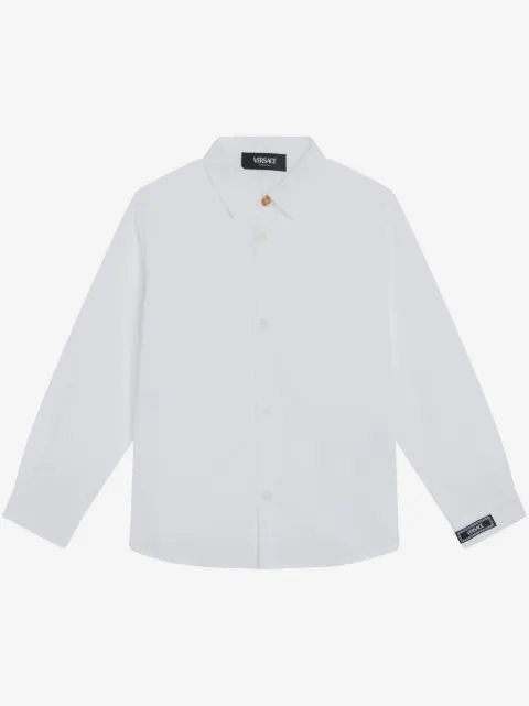 Versace Kids Katoenen shirt