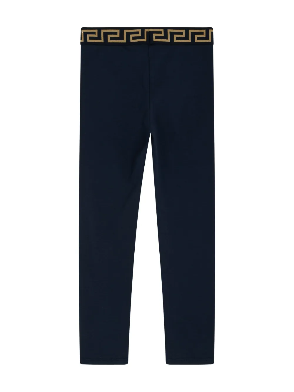 Versace Kids Medusa-motif leggings - Blauw