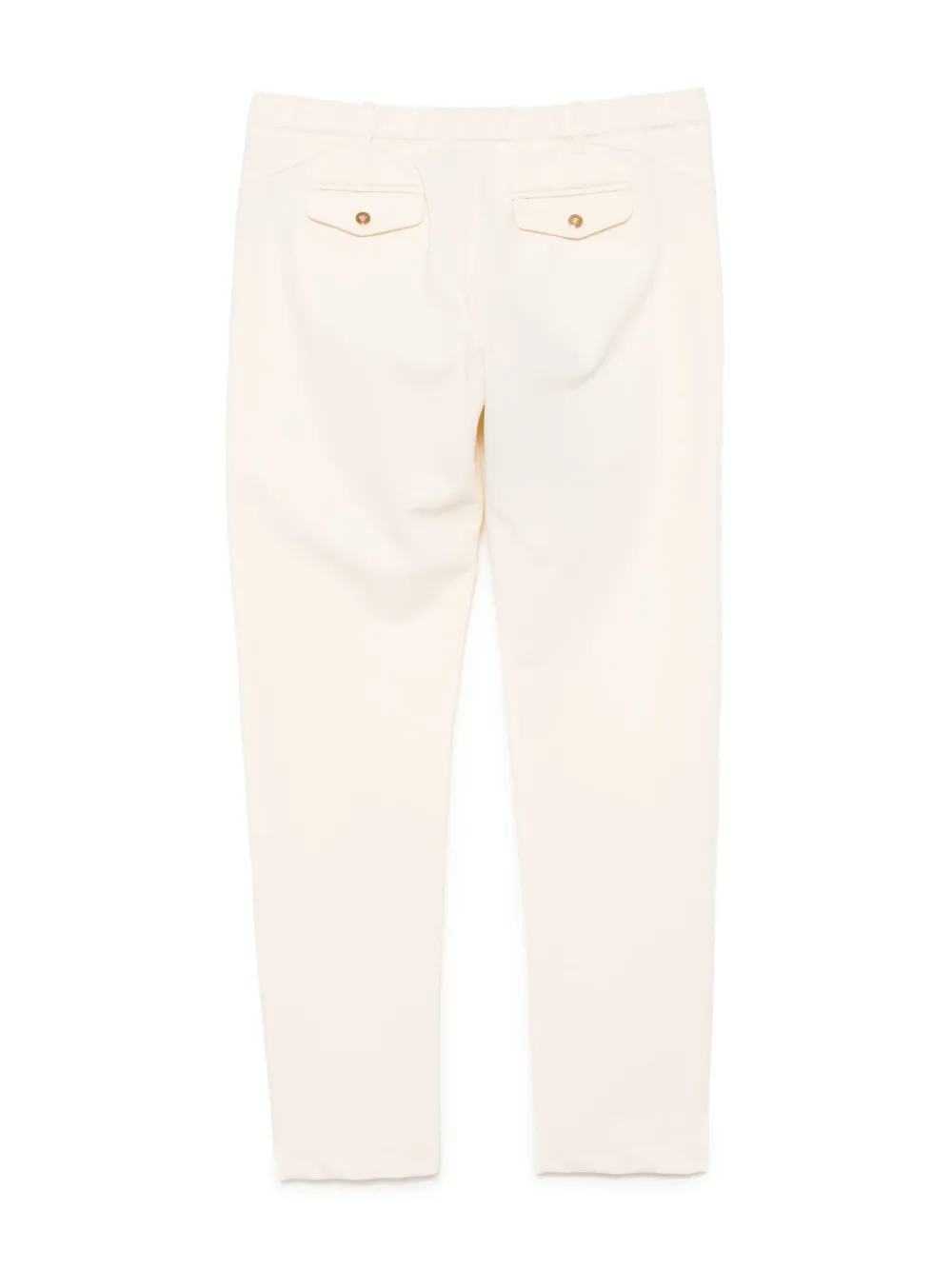 Versace Kids Stretch twill jersey broek - Beige
