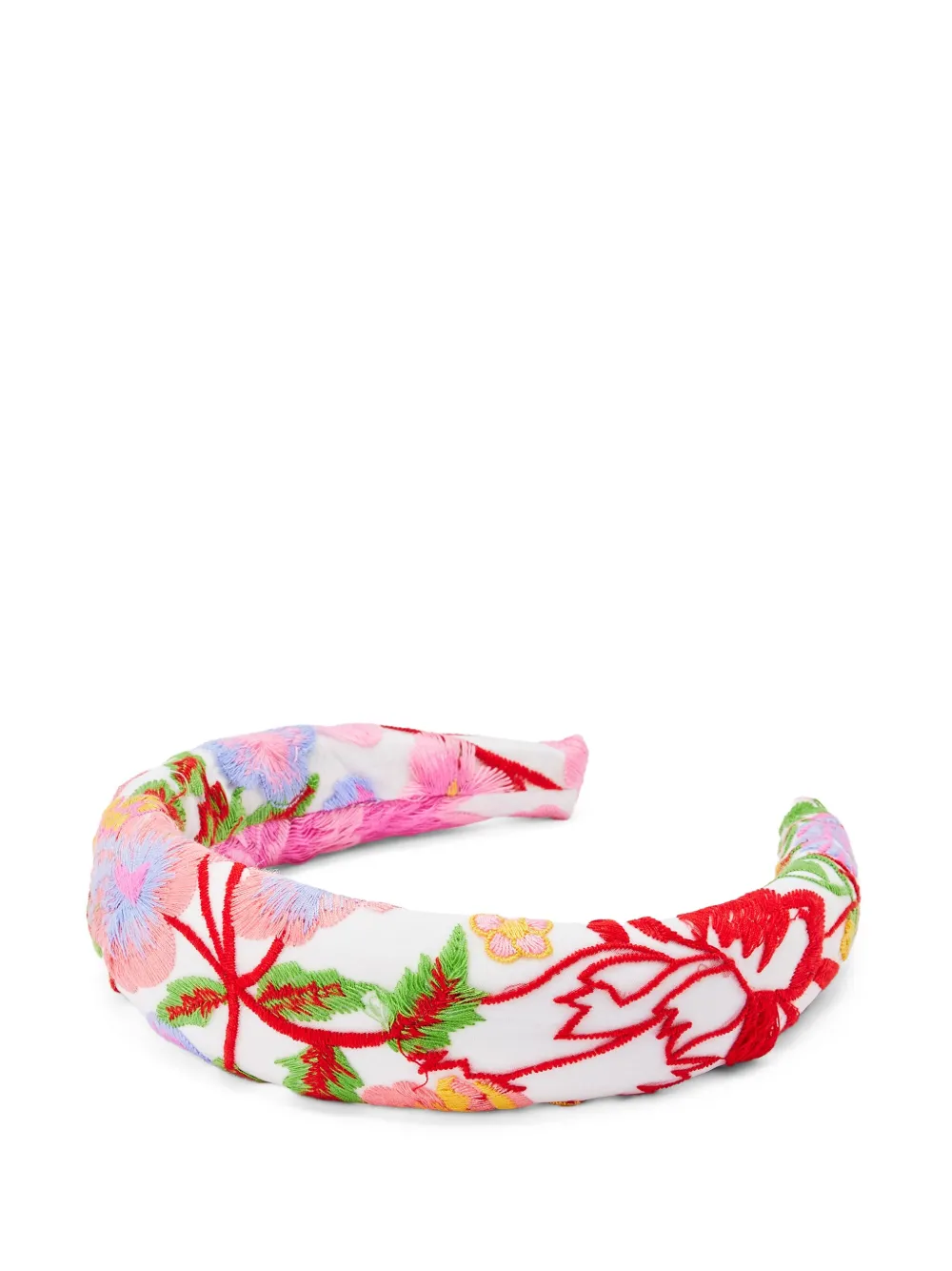 MARLO floral-embroidery head band - Rood