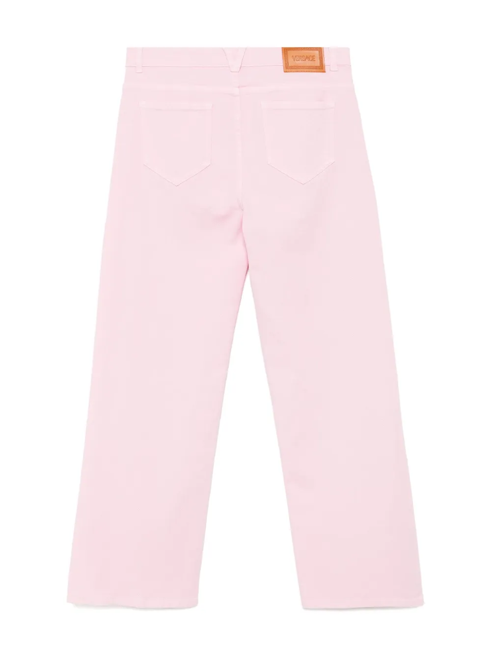 Versace Kids Straight jeans - Roze