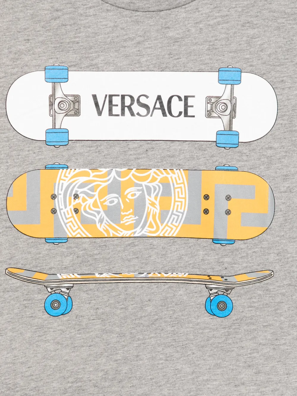 Versace Kids T-shirt met skateprint 2EG40