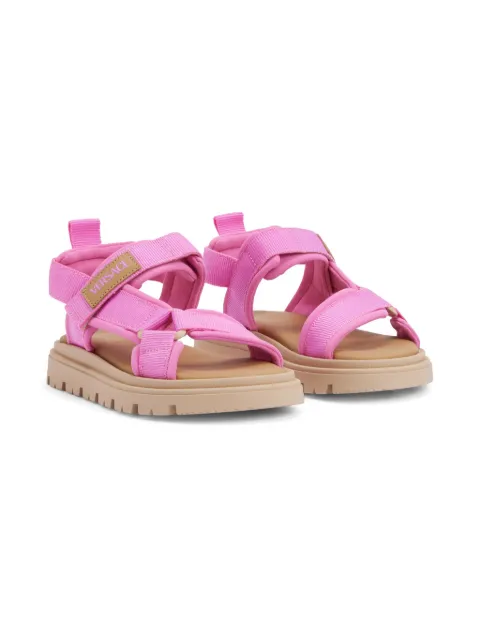 Versace Kids sandalias con parche del logo