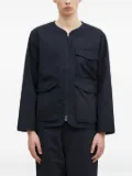 Universal Works zip-front pocket jacket - Blue