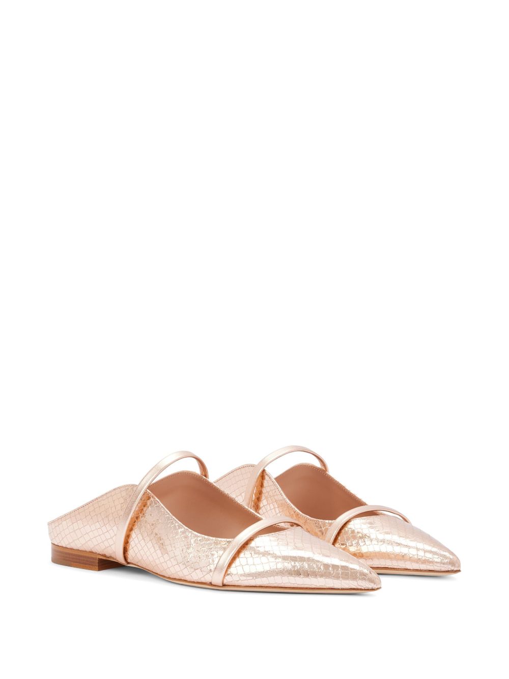 Malone Souliers Maureen flat mules Pink