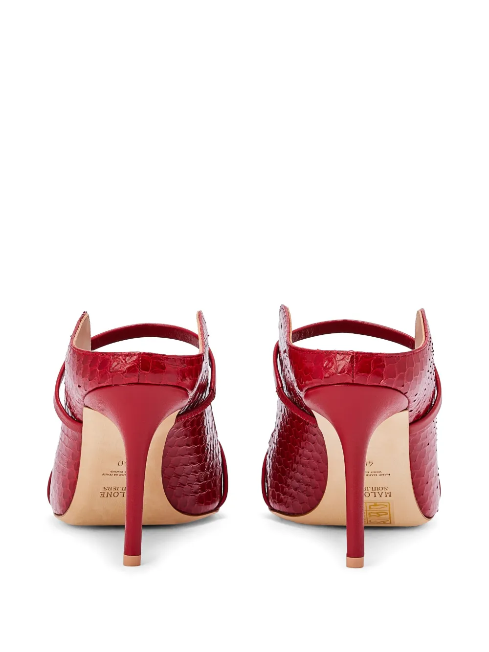 Malone Souliers Maureen muiltjes Rood