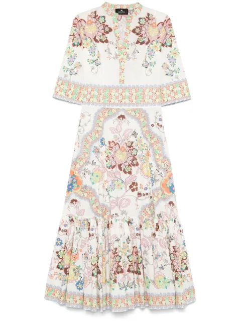 ETRO floral-print maxi dress