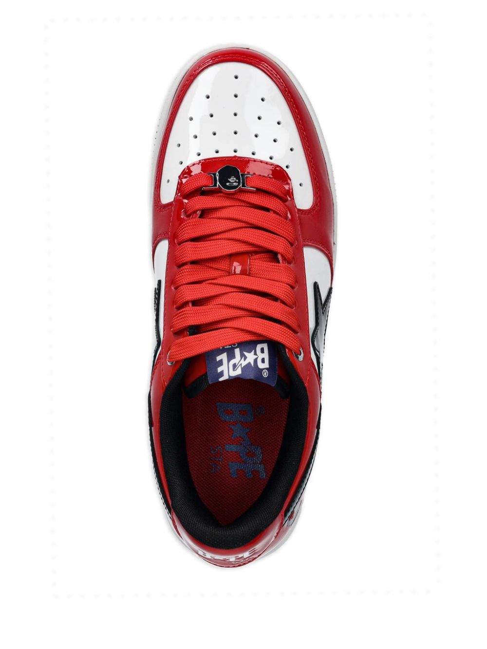 A BATHING APE Bape STA sneakers Red