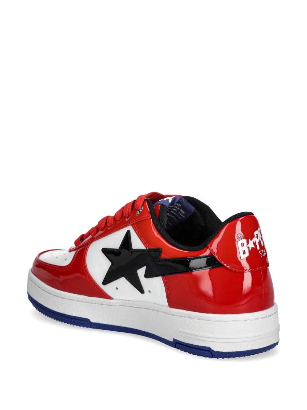 A BATHING APE Bape STA sneakers Red