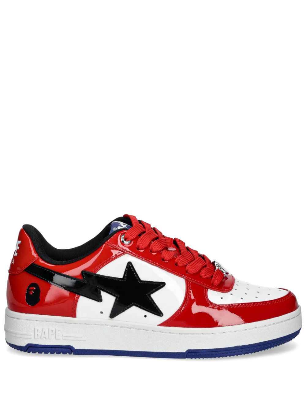 A BATHING APE Bape STA sneakers Red