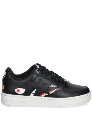 A BATHING APE® Bape Sta OS #2 Sneakers | Black | FARFETCH CA