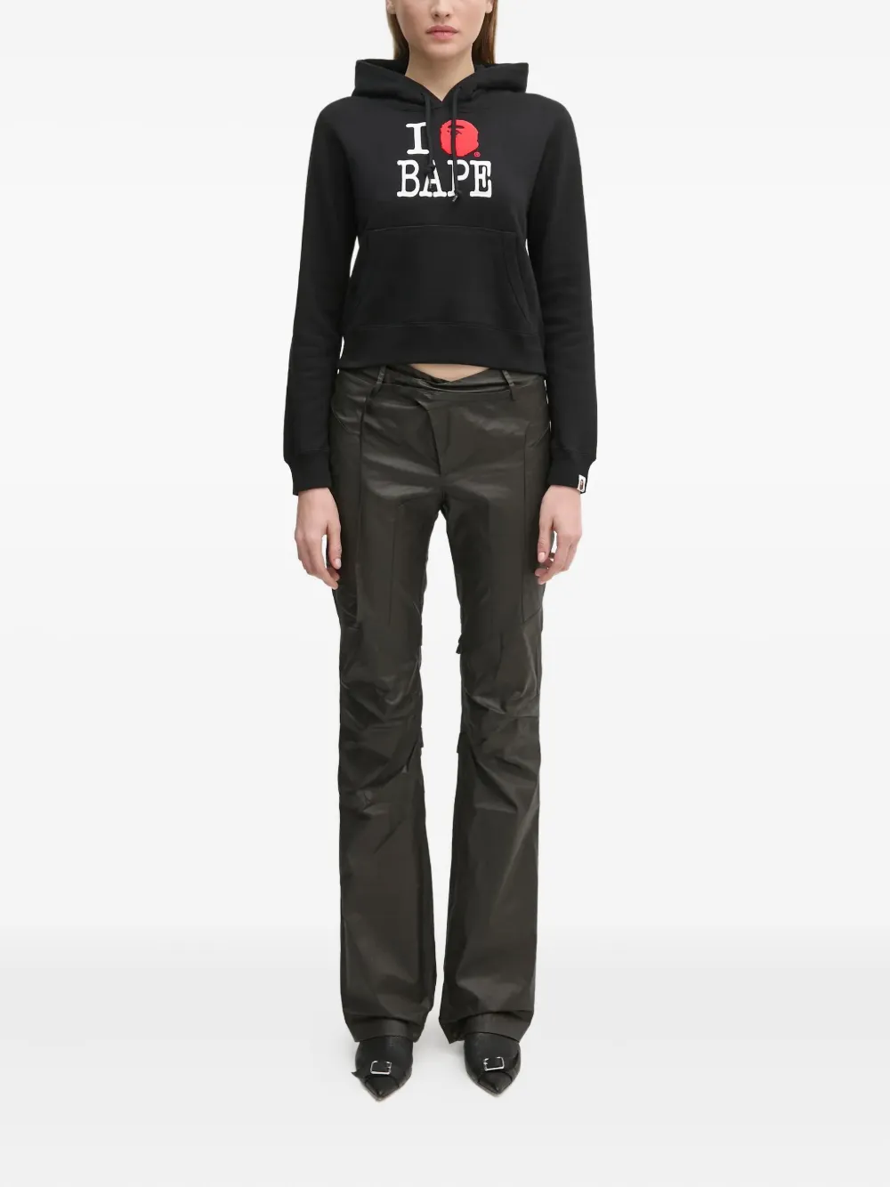 A BATHING APE I Love Bape hoodie - Zwart