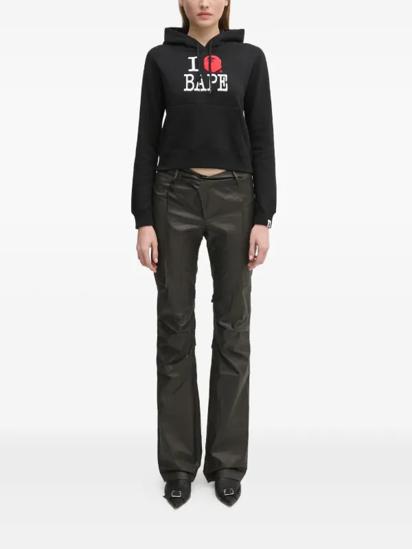 i Heart bape パーカー　S macra A BATHING APE® I Love Bape パーカー | ブラック | FARFETCH JP