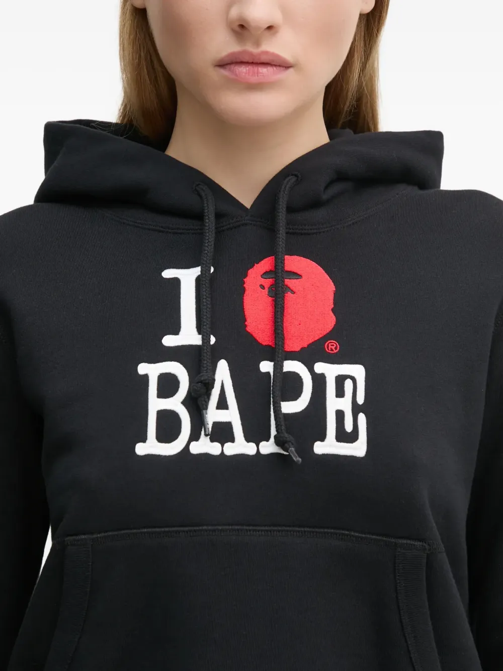 A BATHING APE I Love Bape hoodie Zwart