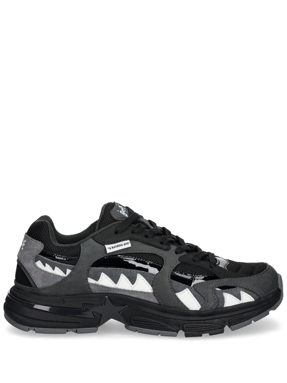 A BATHING APE® Shark STA sneakers – Black