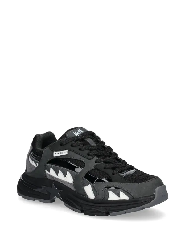 A Bathing Ape スニーカー プリント XL ブラック BAPE x Undefeated x adidas ZX 8000 Core Black/Footwear White