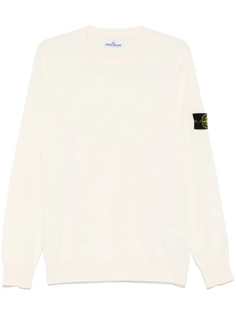 Stone Island sweat en coton à patch Compass