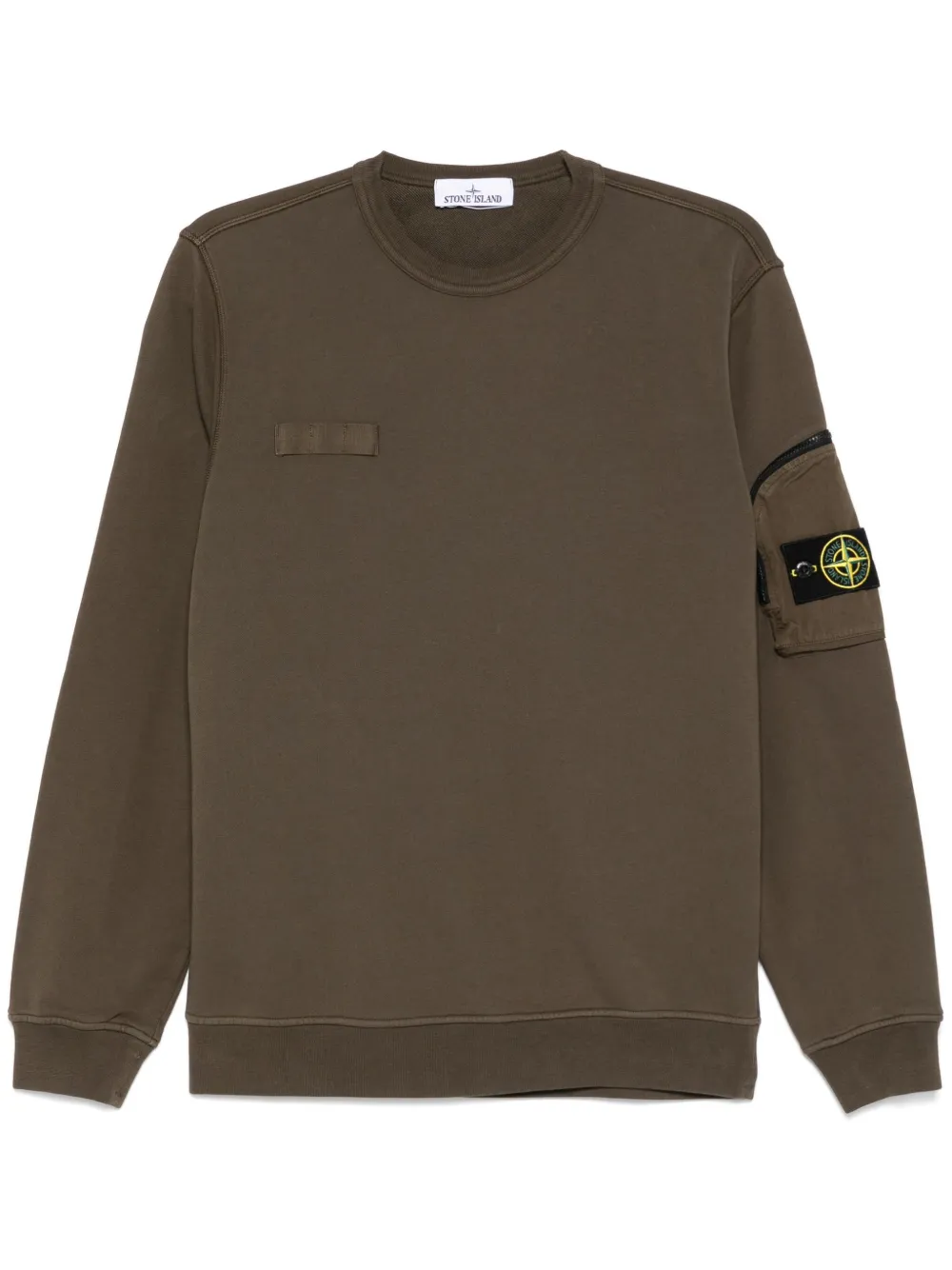 Compass-badge sweatshirt