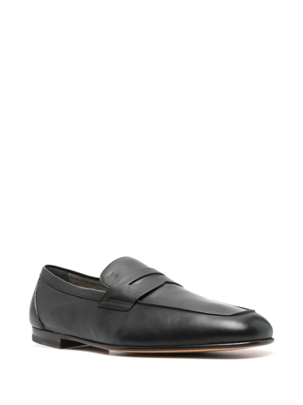 Tod's leather loafers - Zwart