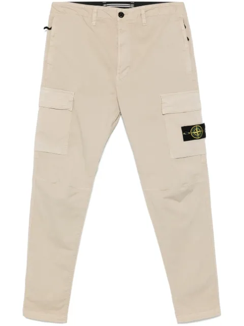 Stone Island Compass-badge tapered trousers