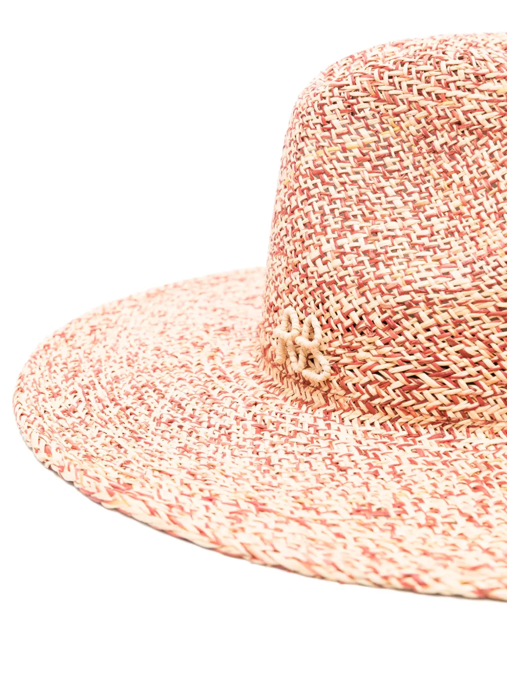 ruslanbaginskiy Ruslan Baginskiy Fedora hoed met logo-applicatie - Beige