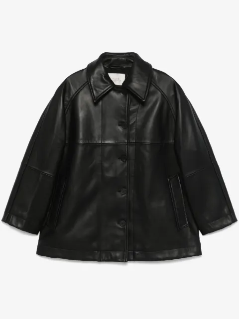 Studio Nicholson Ridger leather coat 