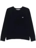 Valentino Garavani VLogo Signature-embroidered sweater - Blue