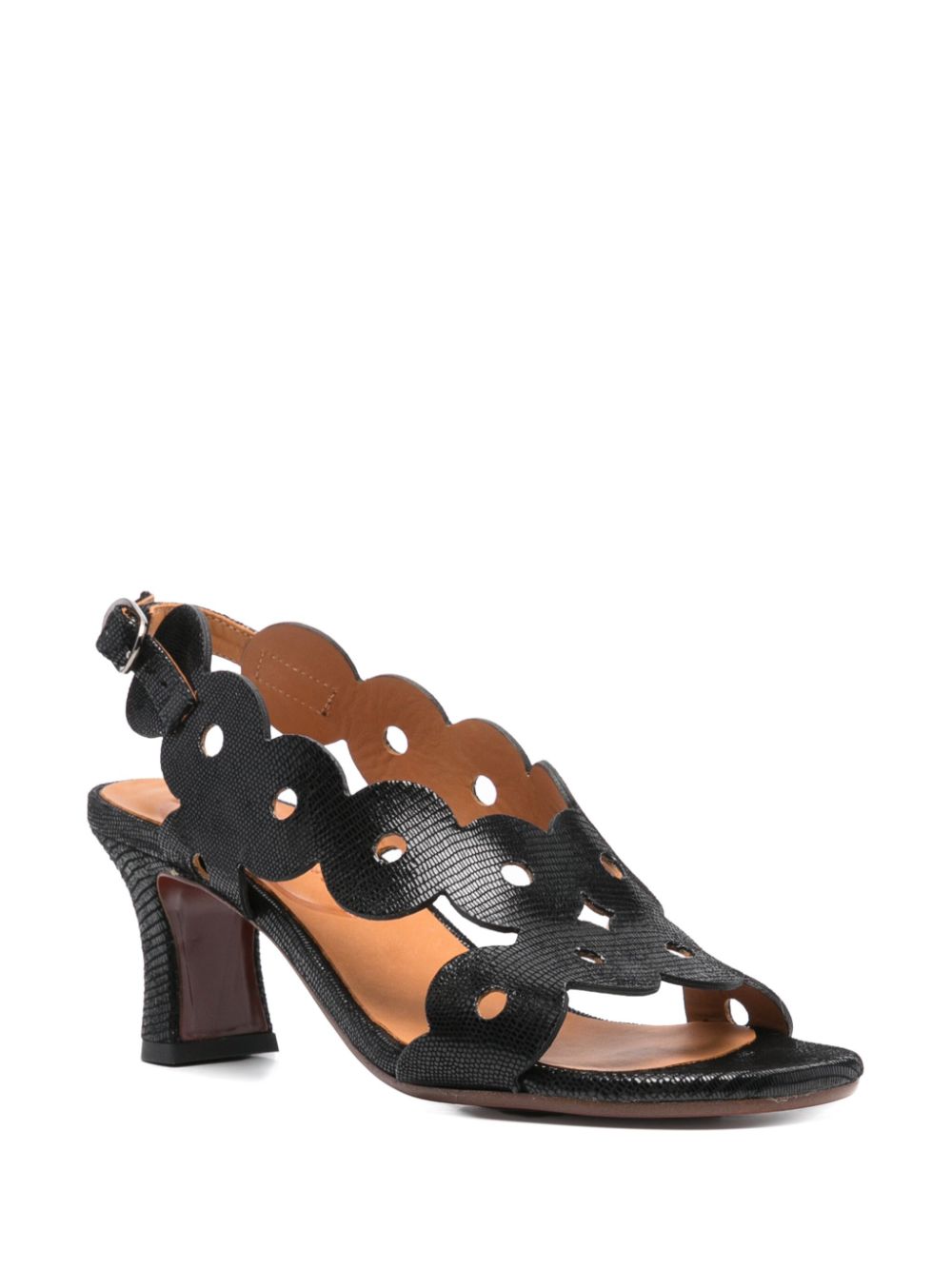 Chie Mihara 70mm Neide sandals - Black