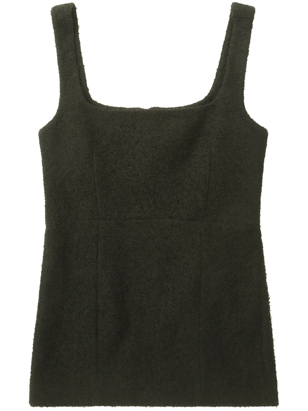 bouclé tank top