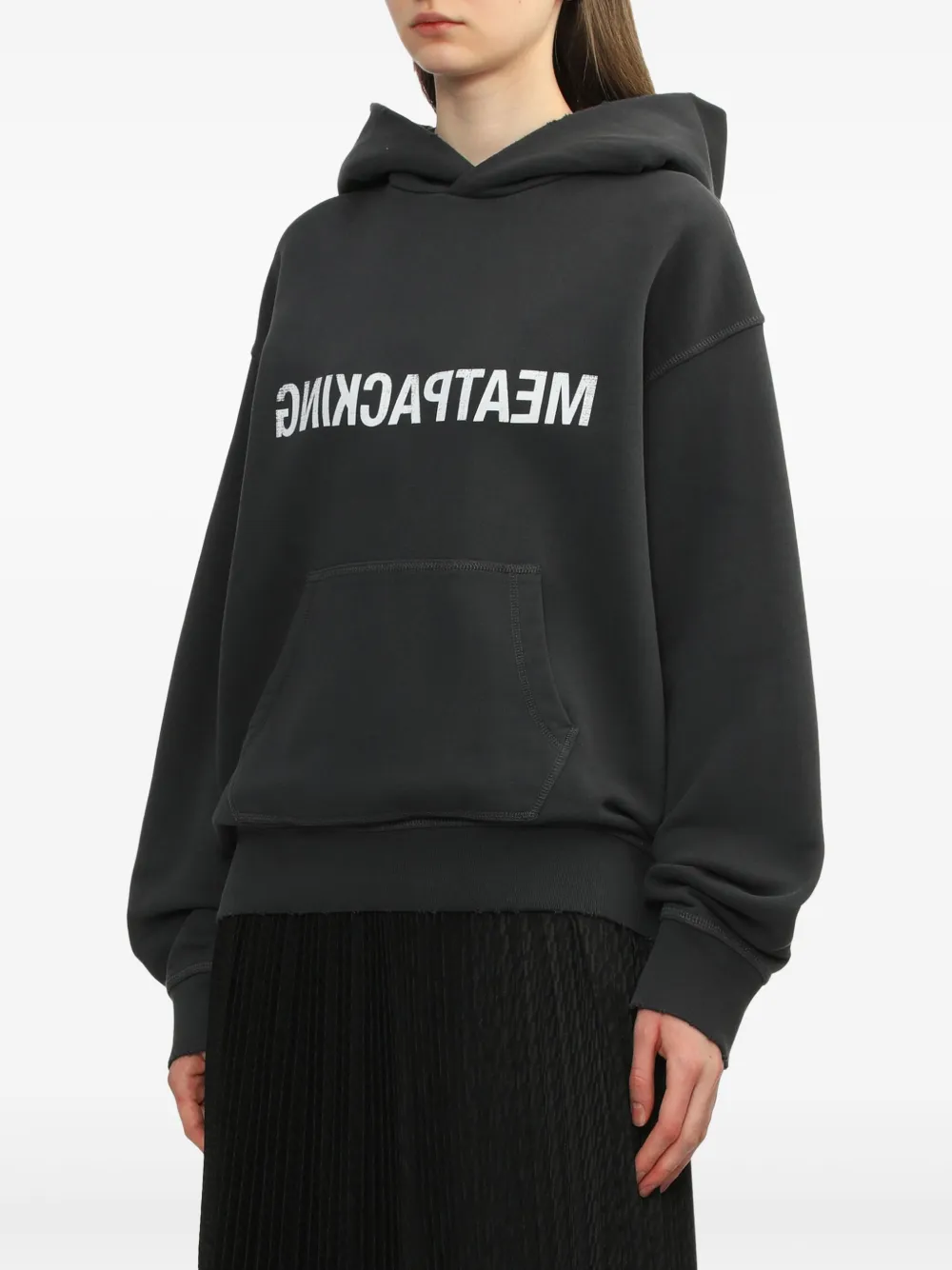 Helmut Lang Man Grey Sweatshirts In 黑色