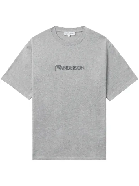 JW Anderson logo-embroidered T-shirt