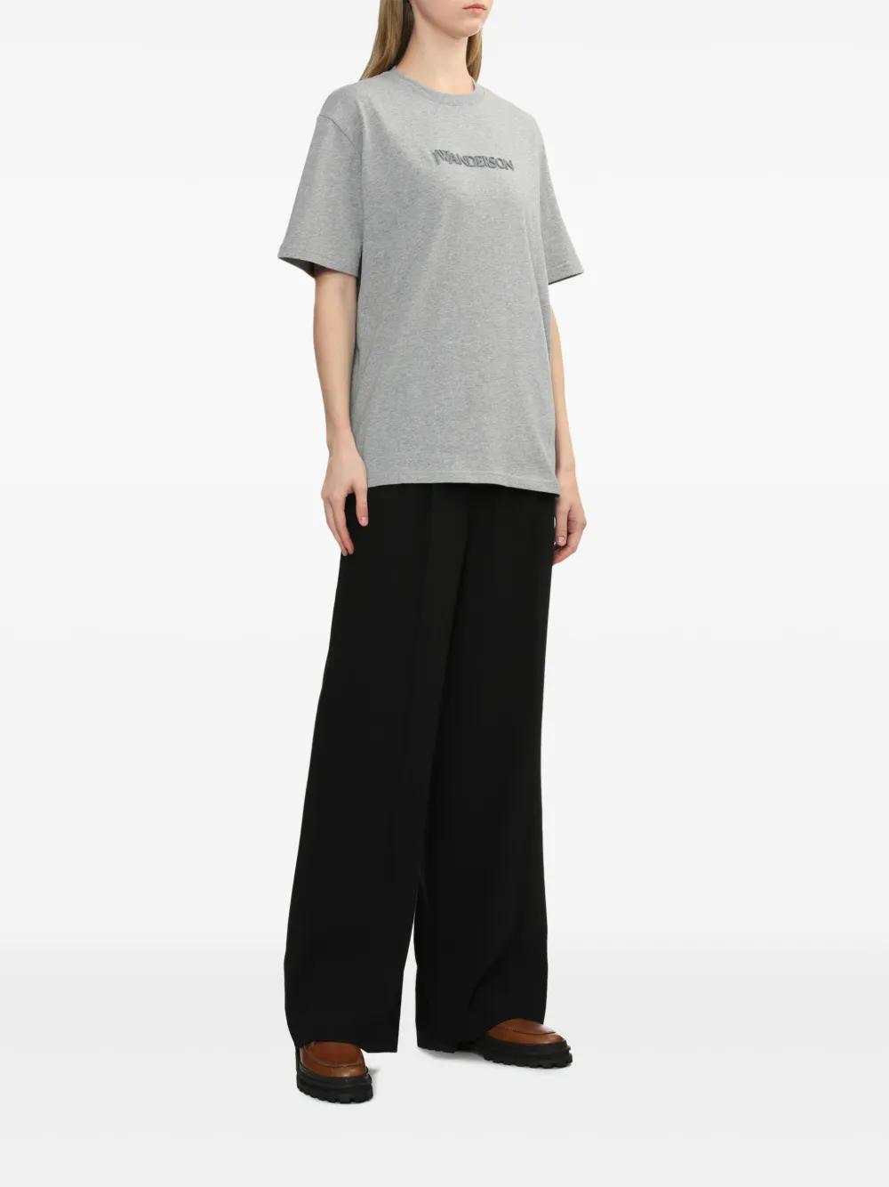 JW Anderson playera con logo bordado | Playeras y jerséis | Image 2